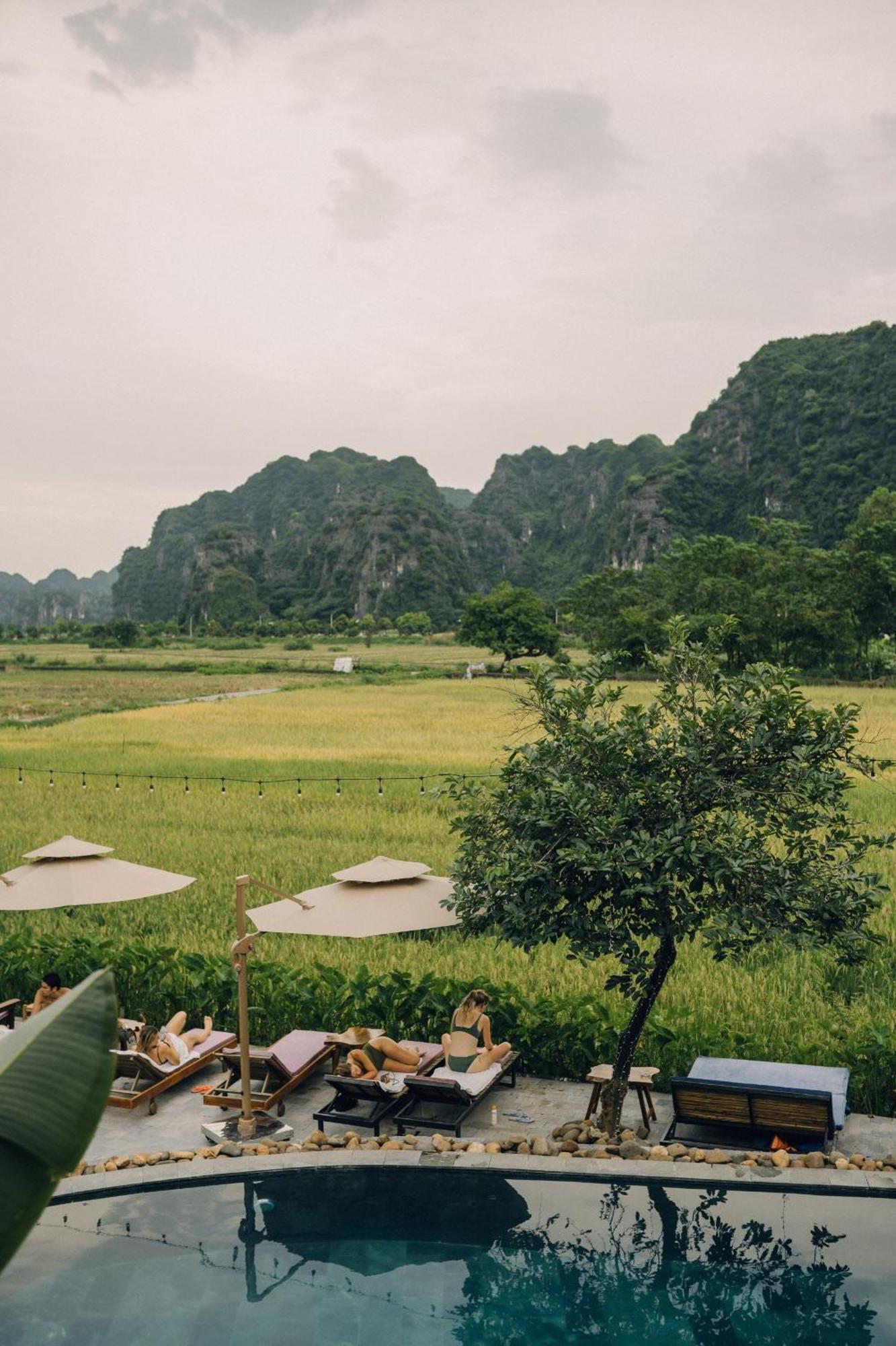 Вилла Tam Coc Windy Fields Ниньбинь Экстерьер фото